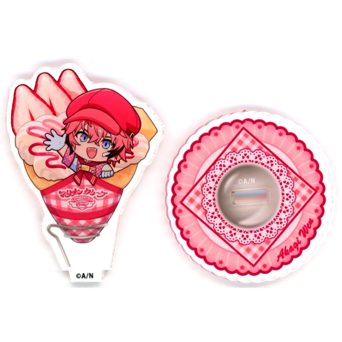 Akagi Wen, Oriens Virtual YouTuber Nijisanji Trading Acrylic Stand Oriens x MARION CREPES [USED]