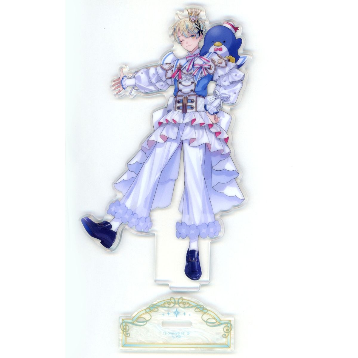 Hibachi Mana Oriens x Tuxedo Sam Acrylic Stand Virtual YouTuber Nijisanji [USED]
