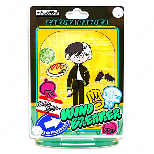 Haruka Sakura Wind Breaker nhutoons Blister Style Acrylic Stand [USED]