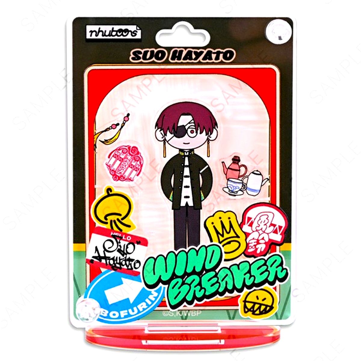 Hayato Suo nhutoons Blister Style Acrylic Stand Wind Breaker [USED]
