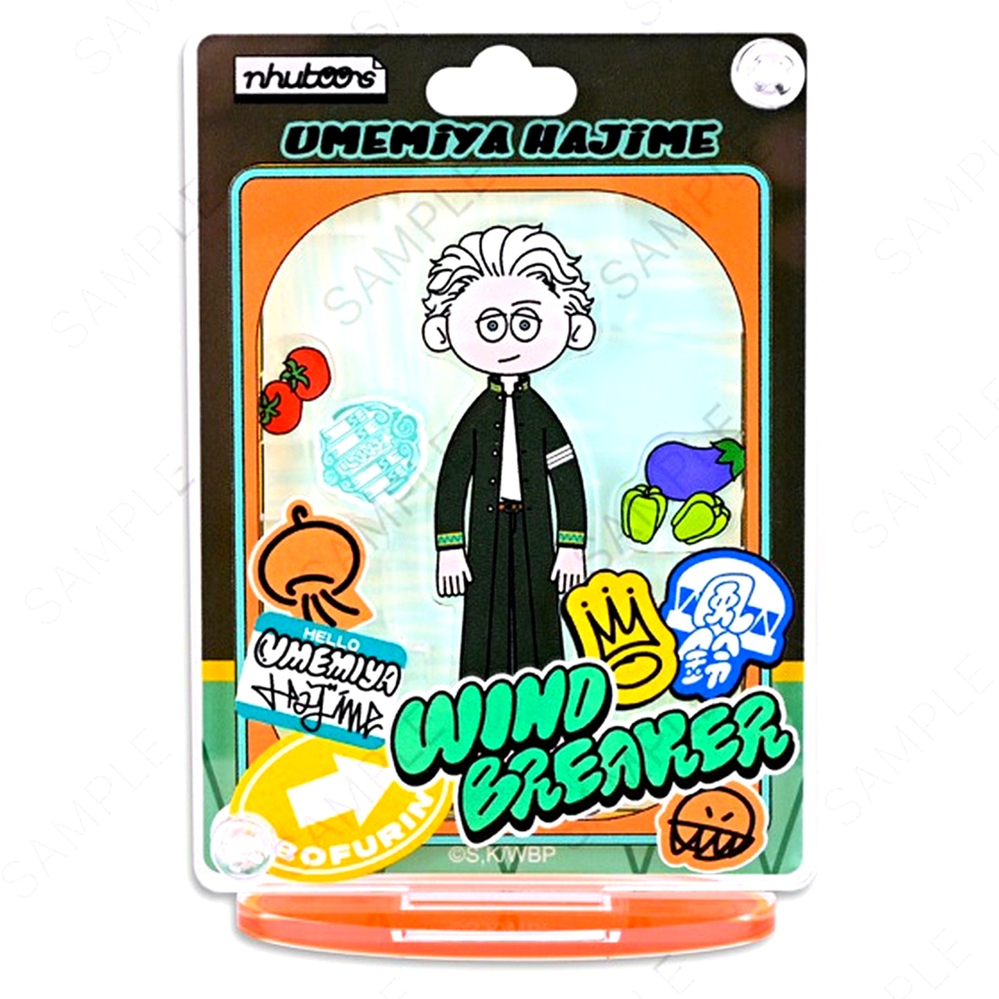Hajime Umemiya nhutoons Blister Pack Style Acrylic Stand WIND BREAKER [USED]