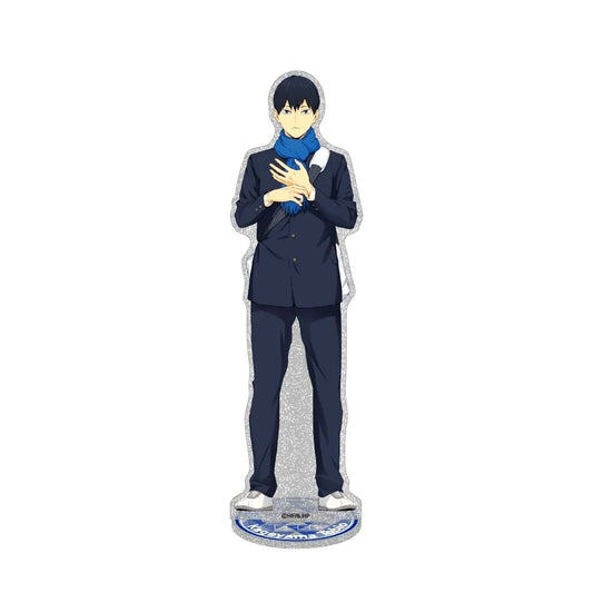 Tobio Kageyama Haikyu!! Glitter Acrylic Stand Winter Uniform Ver. [USED]