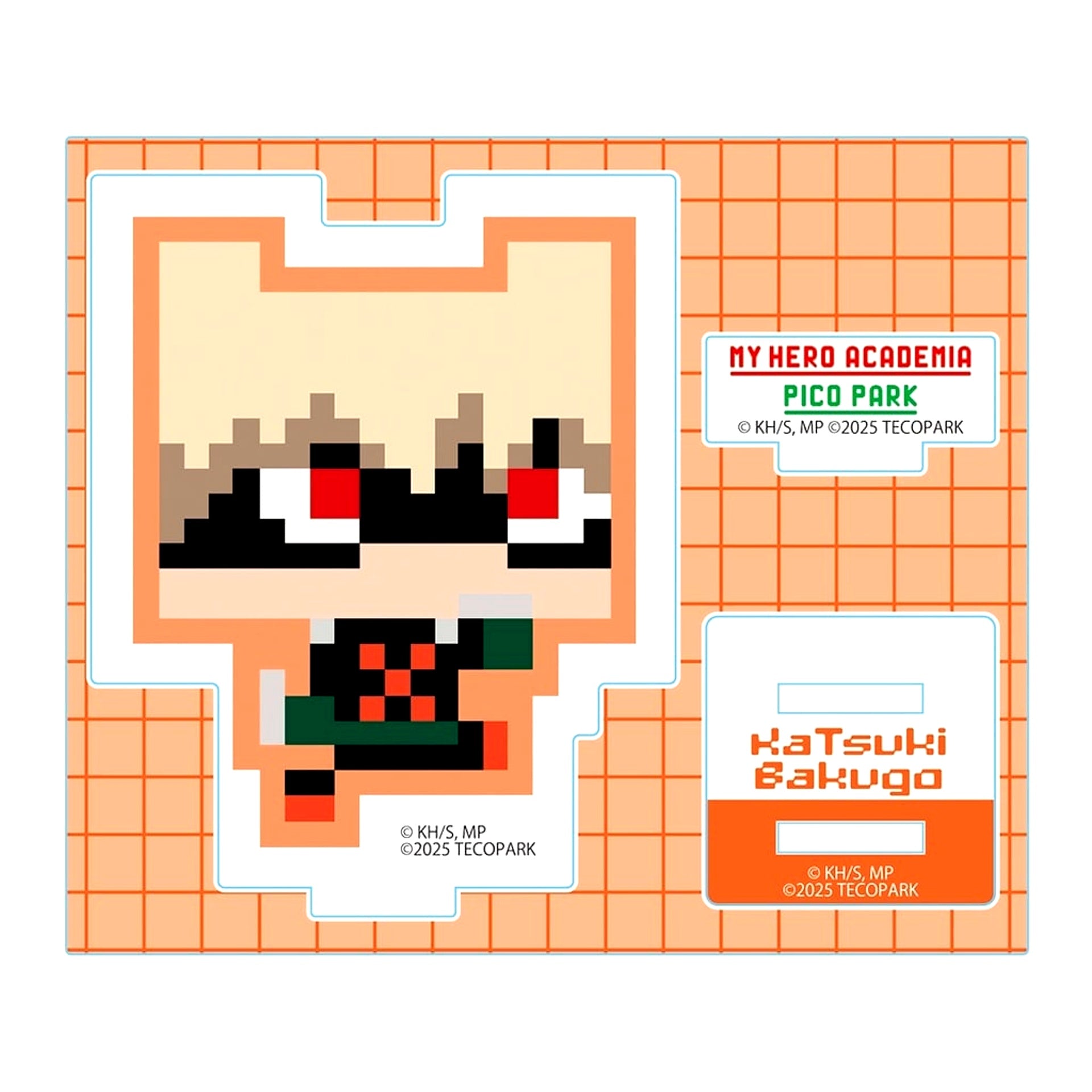 Katsuki Bakugo x Pico Cat Mini Acrylic Stand My Hero Academia x Pico Park [USED]