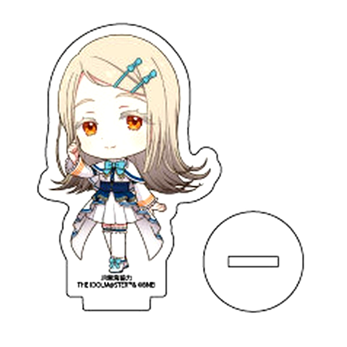 Hiro Shinozawa TR@VEL MEDLEY with THE IDOLM@STER Series Produce Your Journey Vol. 5 JR Central x Gakuen iDOLM@STER Acrylic Mini Stand [USED]
