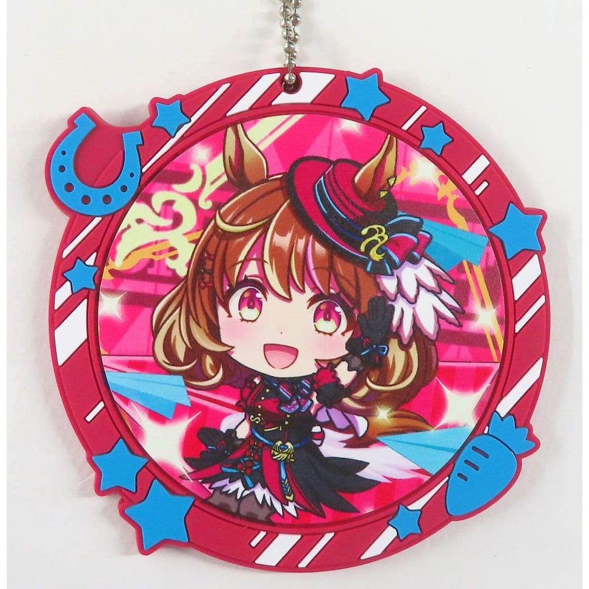 Umamusume: Pretty Derby North Flight Ichiban Kuji 12th Edition Full-Color Rubber Charm Prize F [USED]
