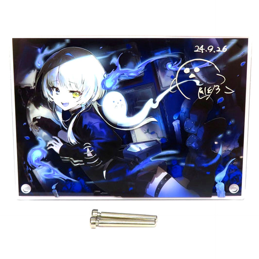 Kasuka Utsuro VTuber Neo-Porte Single Autographed 2-Layer Acrylic Board 2024 Birthday Limited Set [USED]