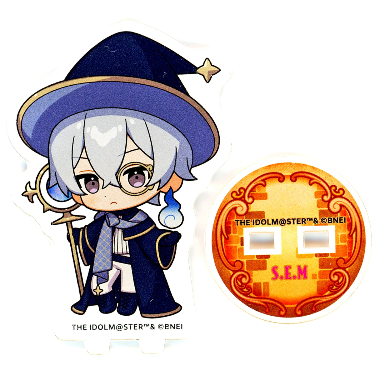Michio Hazama THE IDOLM@STER SideM X animatecafe Trading Mini Acrylic Stand Write for Adventure Ver. Group A [USED]