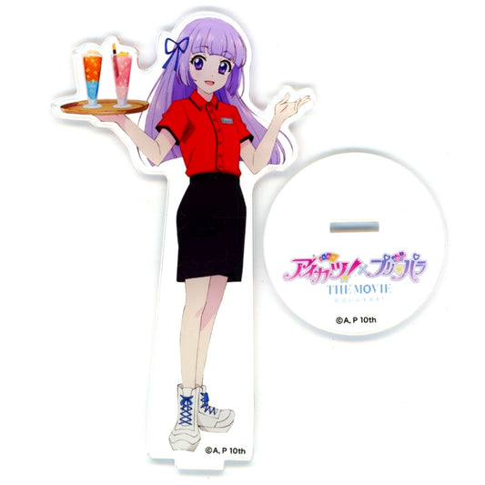 Sumire Hikami 5. Acrylic Stand Aikatsu! x PriPara The Movie Miracle of Meeting x JOYSOUND [USED]