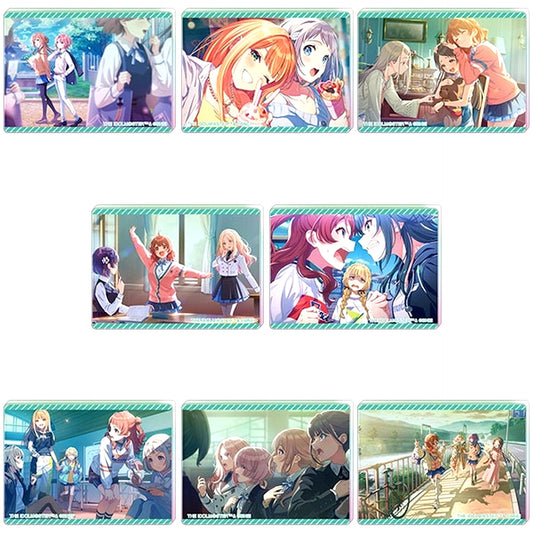 Set of 8 Gakuen IDOLM@STER Noble Art Collection Vol. 2 [USED]