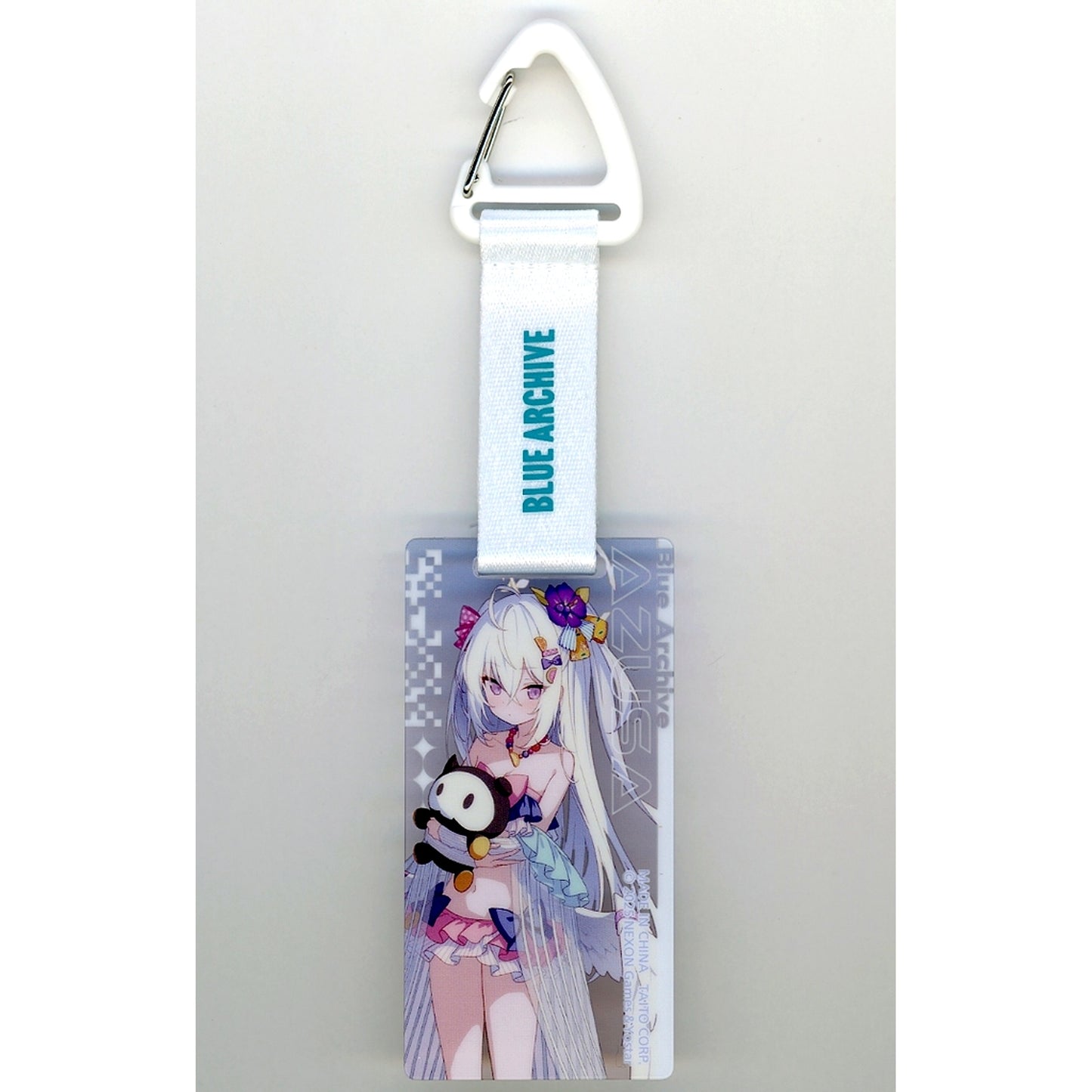 Azusa Blue Archive Swimsuit Ver. Illustration Acrylic Keychain [USED]