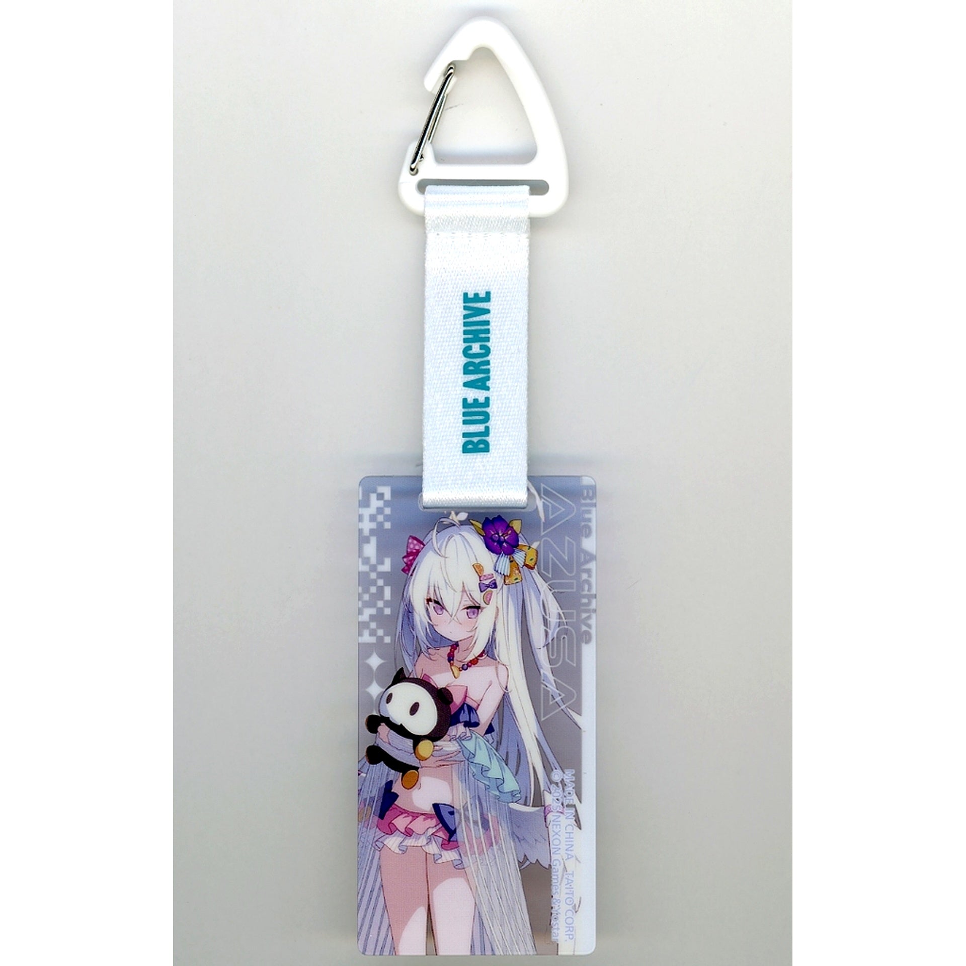 Azusa Blue Archive Swimsuit Ver. Illustration Acrylic Keychain [USED]