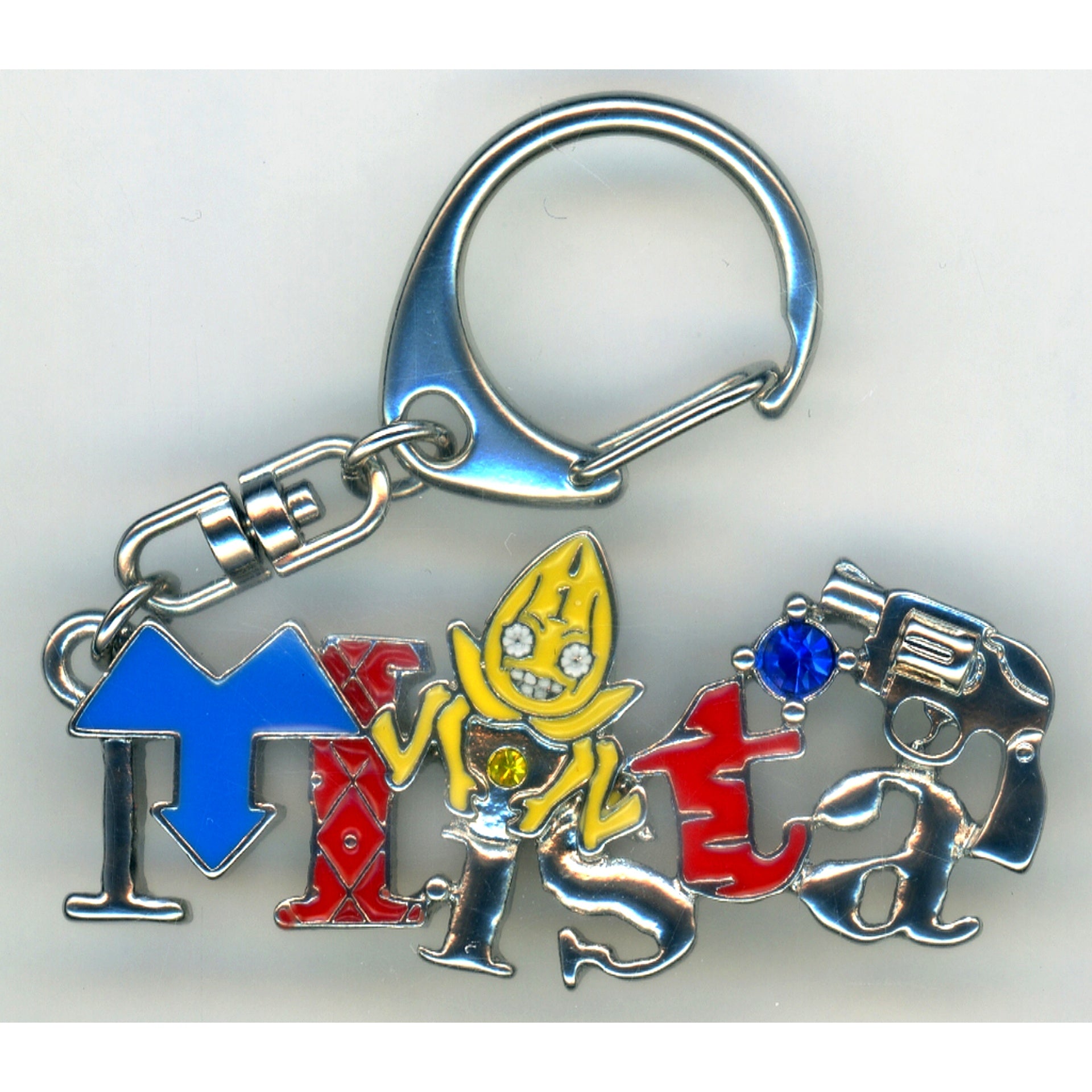 Guido Mista Motif Keychain JoJo's Bizarre Adventure THE JOJO WORLD [USED]