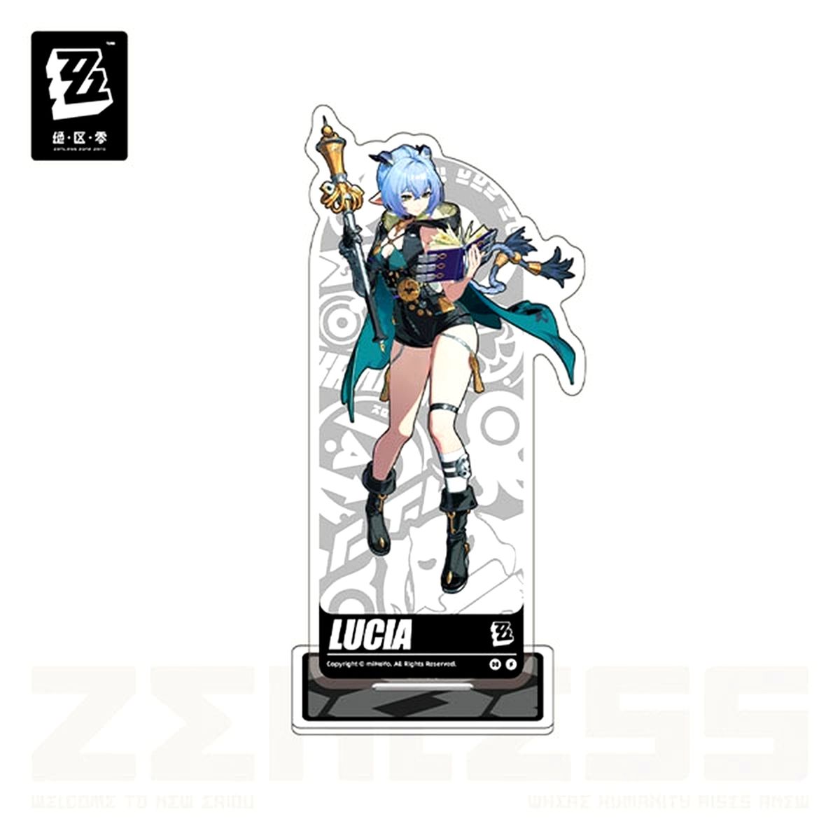 Lucia Elowen Standing Art Series Acrylic Stand Zenless Zone Zero [USED]