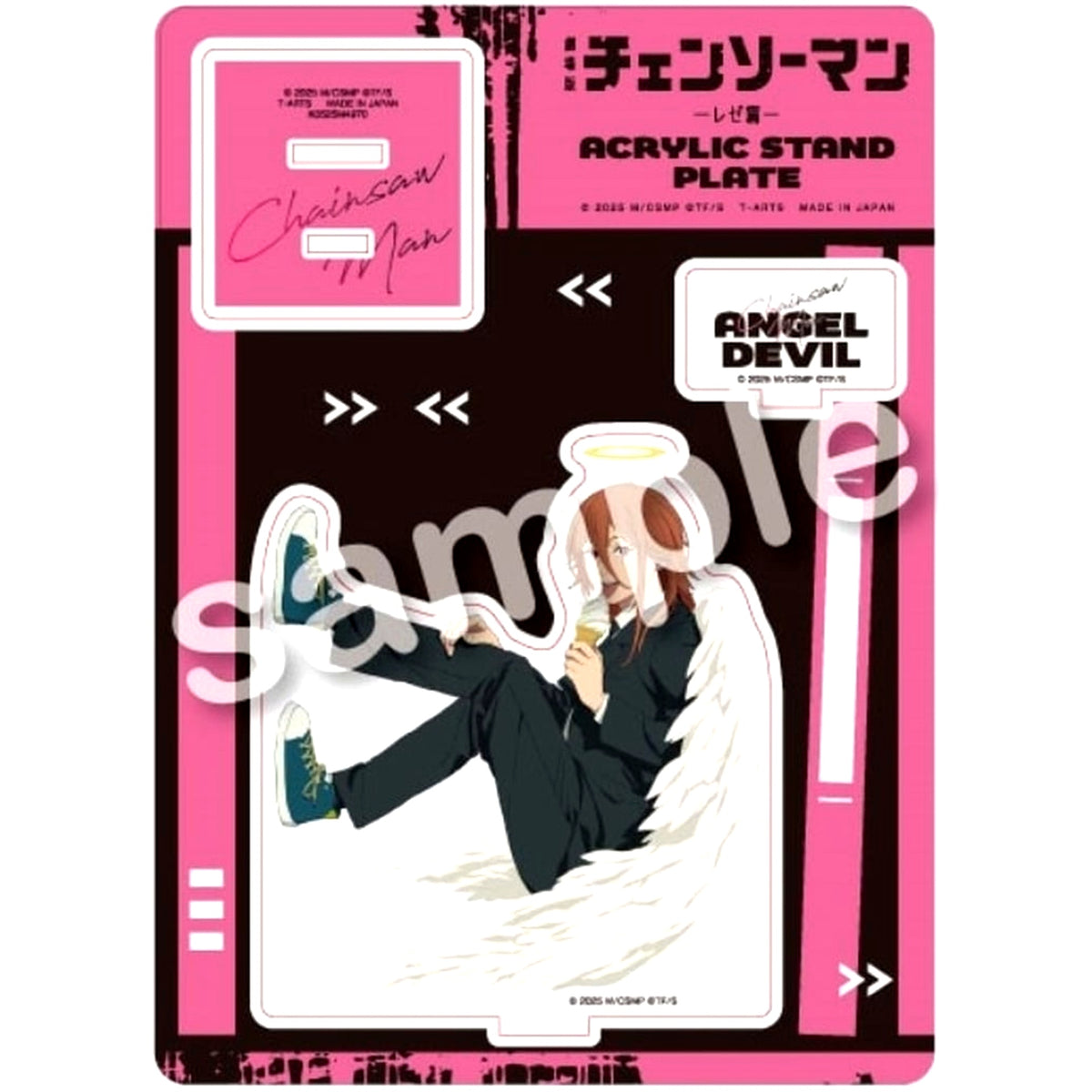 Angel Devil Acrylic Stand Plate Chainsaw Man The Movie Reze Arc [USED]