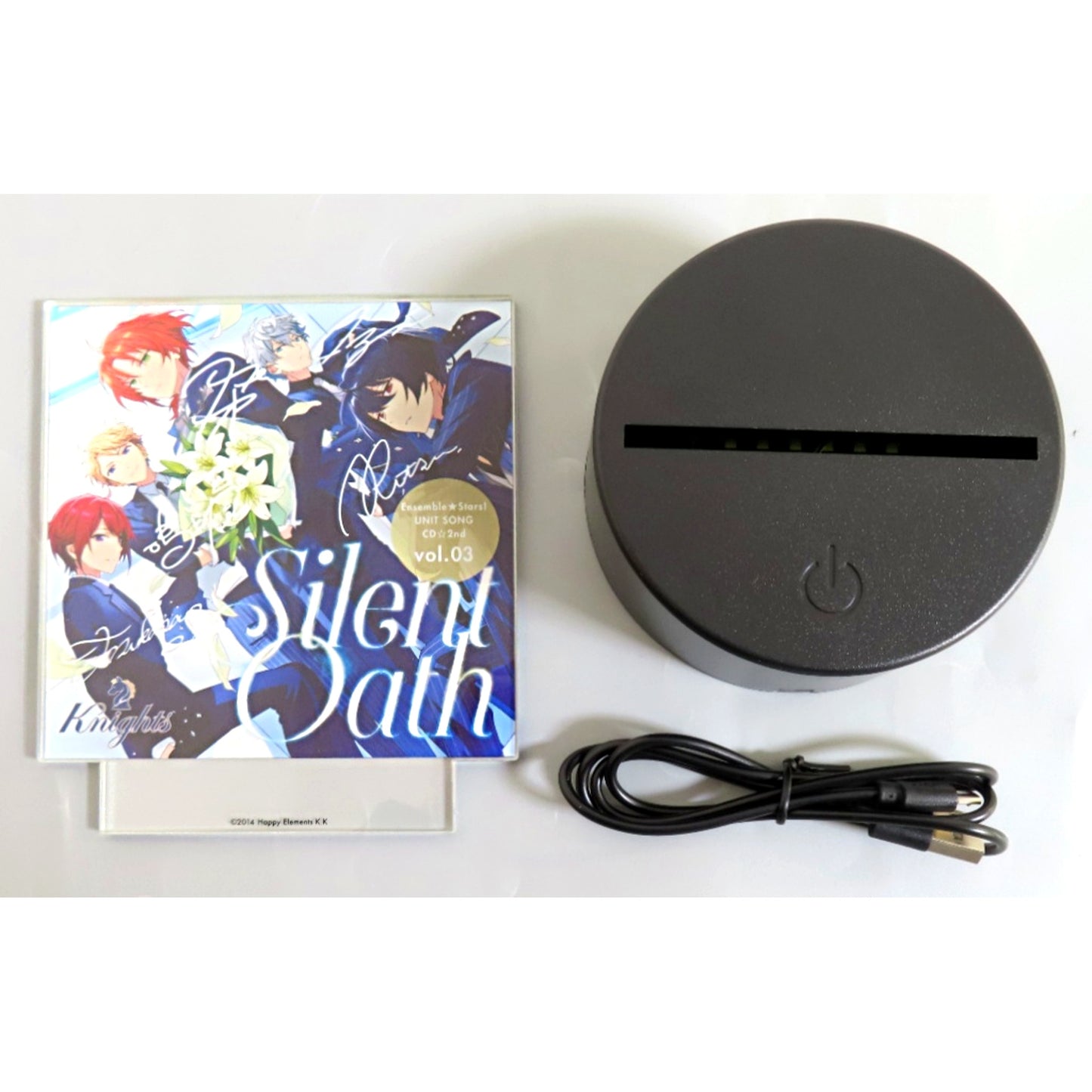 Knights ES unit song CD memorial Lighting Acrylic Board 2nd Series Ensemble Stars!! [USED]
