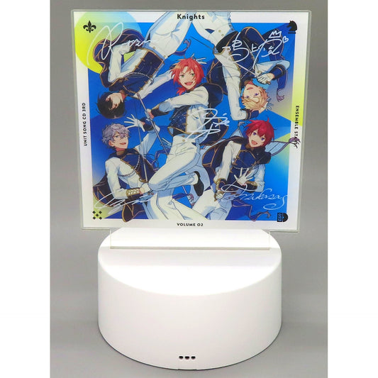 Knights ES unit song CD memorial Lighting Acrylic Board 3rd Series EXTRA Ensemble Stars!! [USED]
