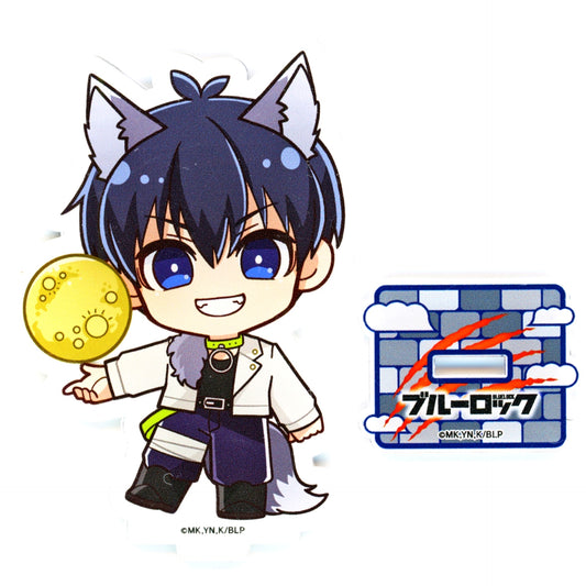 Yoichi Isagi Blue Lock Pop Up Shop Wolf Collection in Princess Cafe Acrylic Stand [USED]