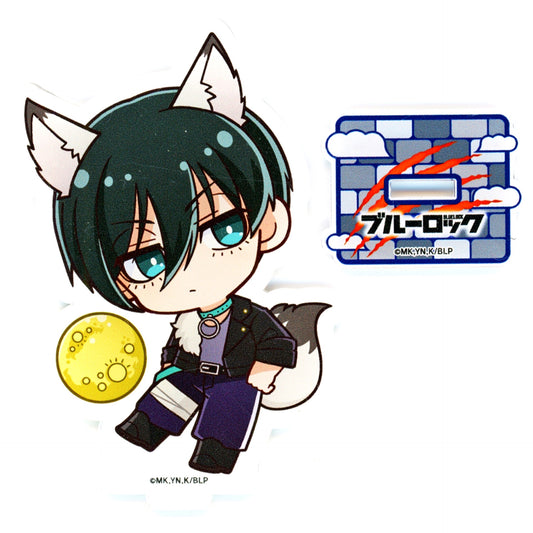 Rin Itoshi Blue Lock Pop Up Shop Wolf Collection in Princess Cafe Acrylic Stand [USED]