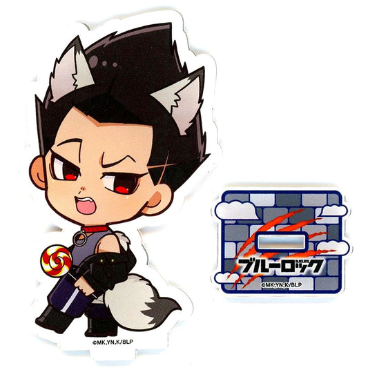 Shouei Barou Blue Lock POP UP SHOP Wolf Collection in PRINCESS CAFE Acrylic Stand [USED]