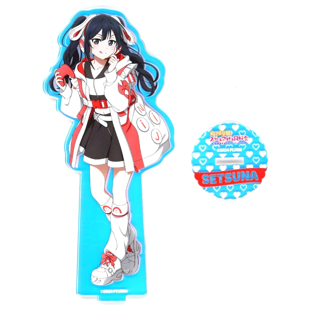 Setsuna Yuki Aurora Acrylic Stand Love Live! Nijigasaki High School Idol Club x ROUND1 [USED]
