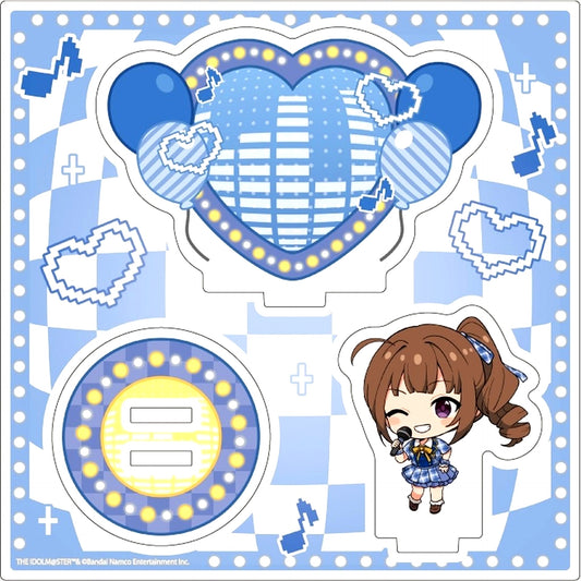 Nao Yokoyama The Idolmaster Million Live! Karaoke Ver. Mini Chara Illustration Acrylic Stand Plate 35 [USED]
