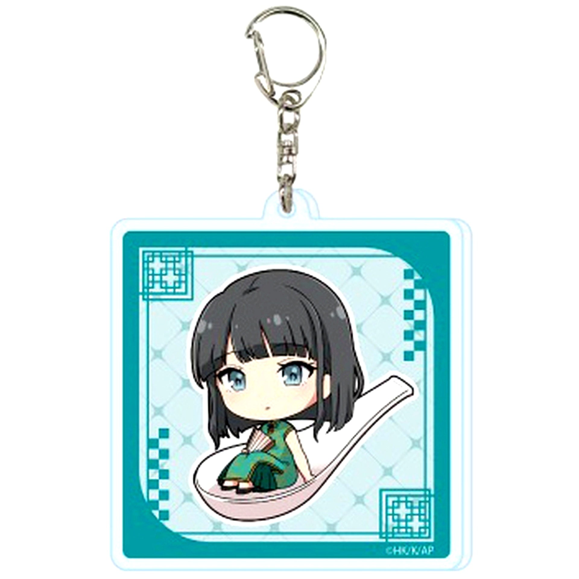 Ikumi Akagi 5. Rascal Does Not Dream of Santa Claus Acrylic Keychain 01. Illustration [USED]
