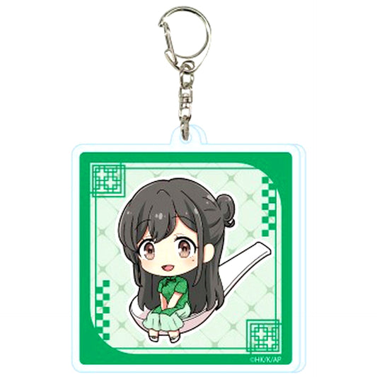Miori Mito 7. Rascal Does Not Dream of Santa Claus Acrylic Keychain 01. Illustration [USED]