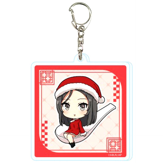 Miniskirt Santa 8. Rascal Does Not Dream of Santa Claus Acrylic Keychain 01. New & Original Illustration [USED]