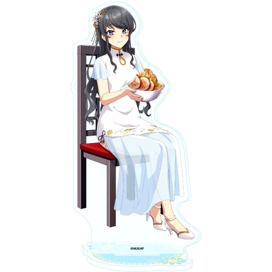 Mai Sakurajima 05 A Design Illustration Acrylic Stand Rascal Does Not Dream of Santa Claus [USED]