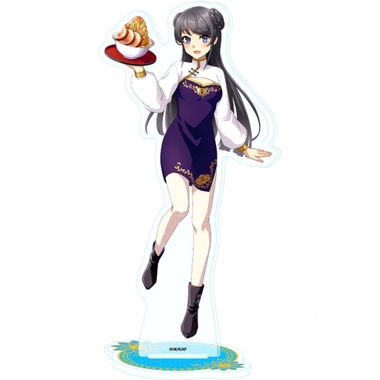 Mai Sakurajima 06. Seishun Buta Yarou wa Santa Claus no Yume wo Minai B Design Illustration Acrylic Stand [USED]