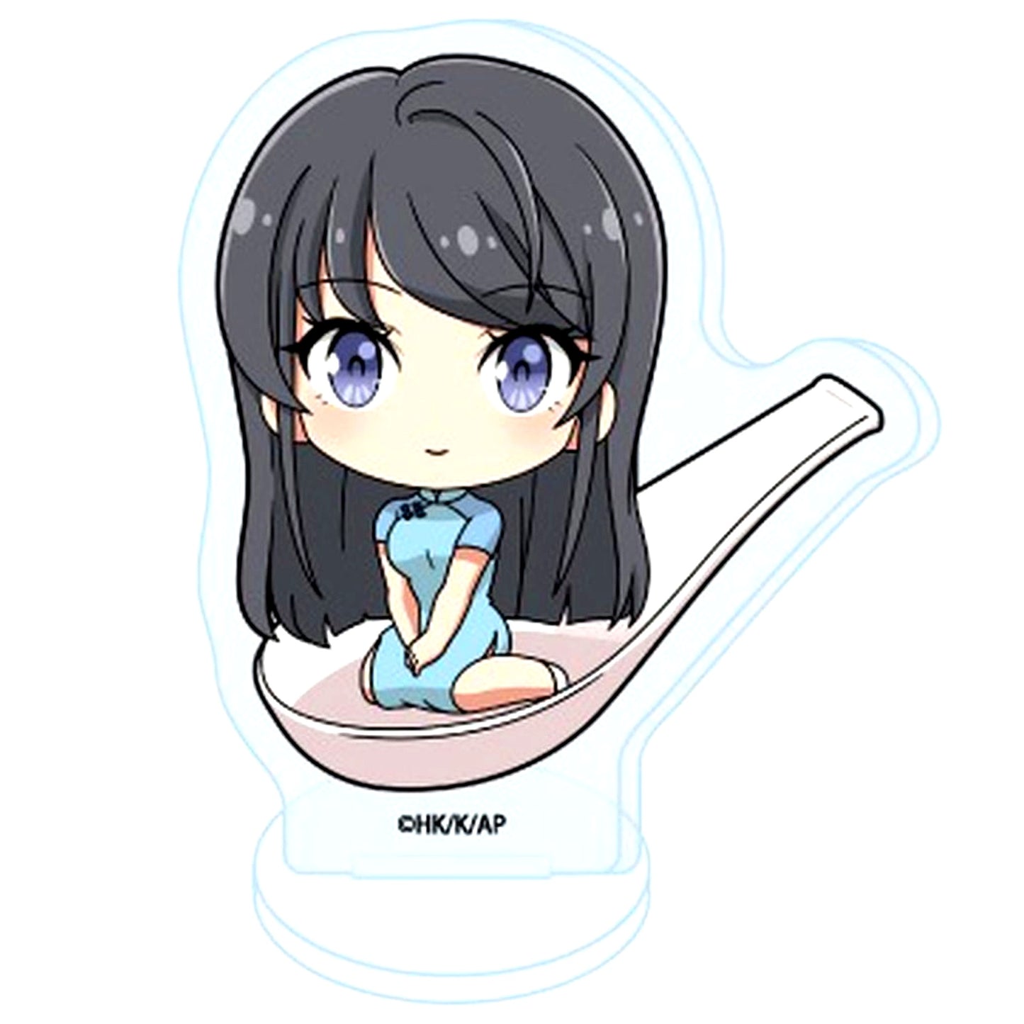 Mai Sakurajima 01 Mini Character Illustration Acrylic Petit Stand Rascal Does Not Dream of Santa Claus [USED]