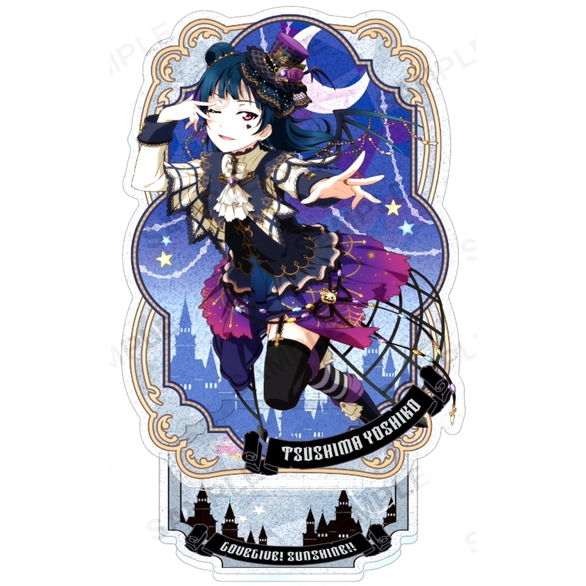 Yoshiko Tsushima Kirarin Acrylic Stand Aqours Halloween Ver. Love Live! School Idol Festival [USED]