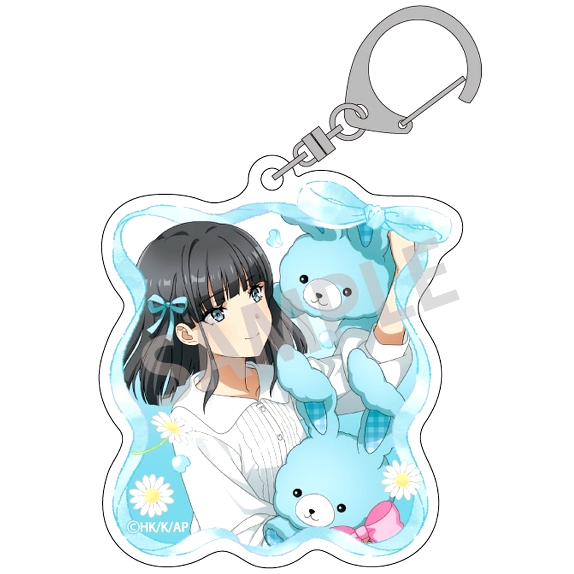 Ikumi Akagi Rascal Does Not Dream of Santa Claus Trading Acrylic Keychain Usa Nui Dakko [USED]