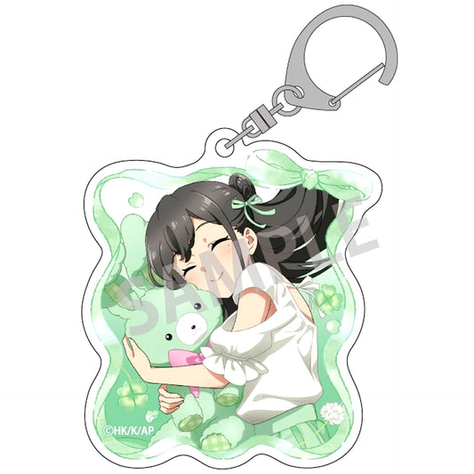 Miori Mito Rascal Does Not Dream of Santa Claus Trading Acrylic Keychain Usa Nui Dakko [USED]