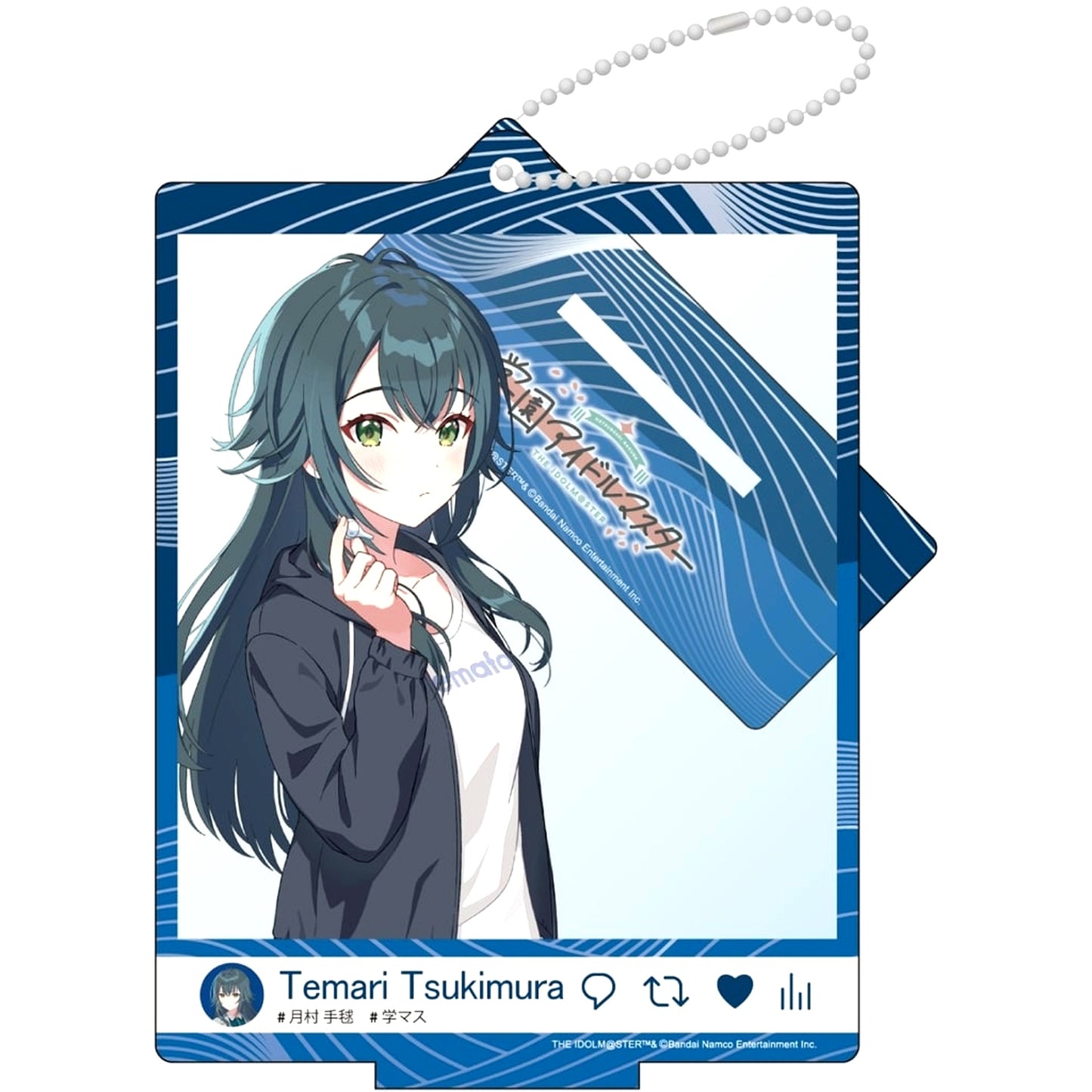 Temari Tsukimura Gakuen Idolmaster Training Clothes Ver. Selfie Style Acrylic Stand [USED]