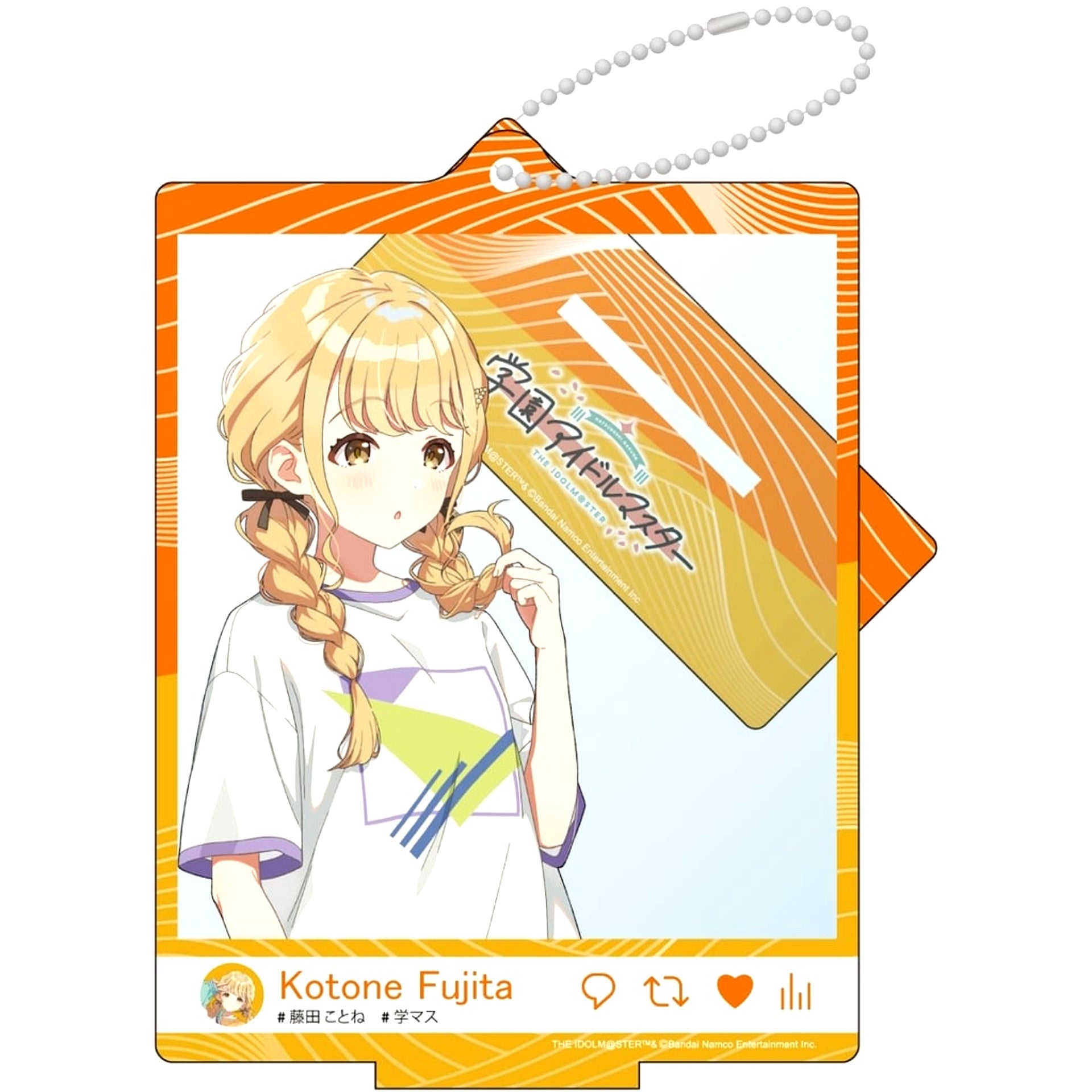 Kotone Fujita Gakuen Idolmaster Training Clothes Ver. Selfie Style Acrylic Stand [USED]