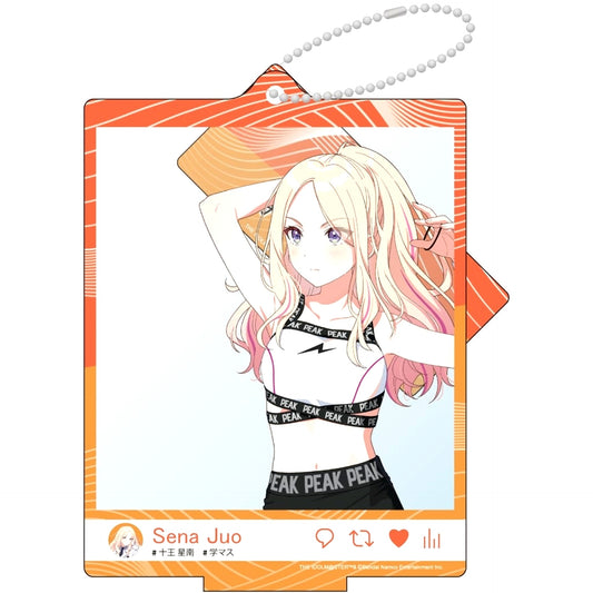 Sena Juo Gakuen Idolmaster Training Clothes Ver. Selfie Style Acrylic Stand [USED]
