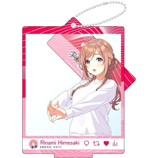Rinami Himezaki Gakuen Idolmaster Training Clothes Ver. Selfie Style Acrylic Stand [USED]