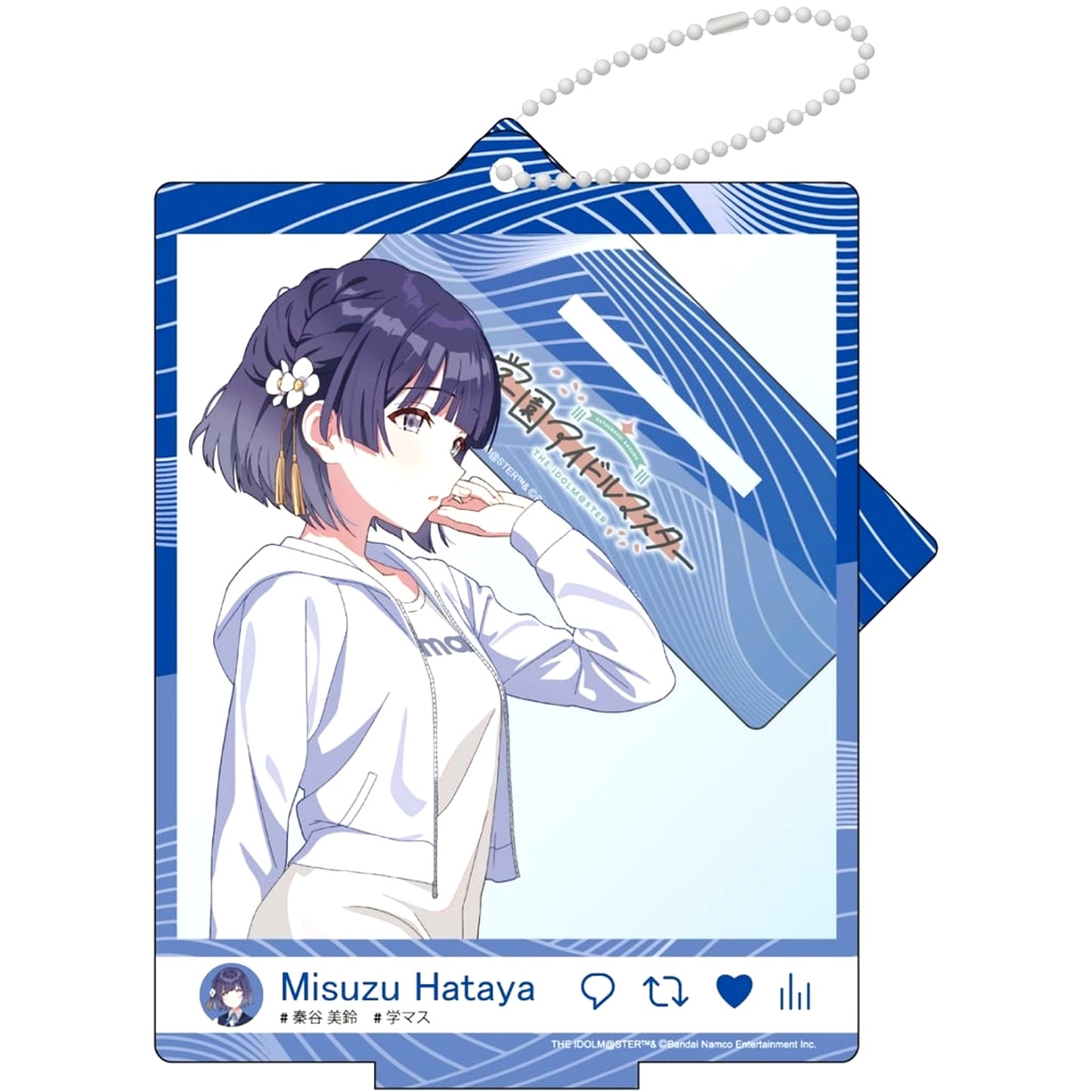 Misuzu Hataya Gakuen Idolmaster Training Clothes Ver. Selfie Style Acrylic Stand [USED]