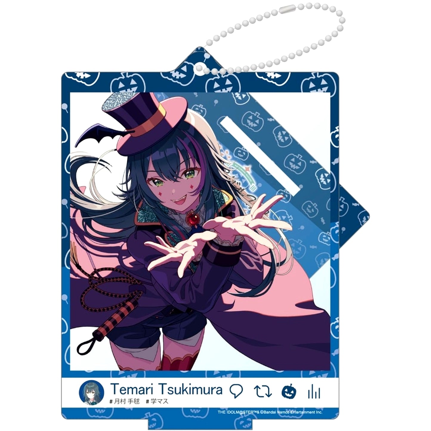 Temari Tsukimura Gakuen Idolmaster Kasou Kyousoukyoku Selfie Style Acrylic Stand [USED]