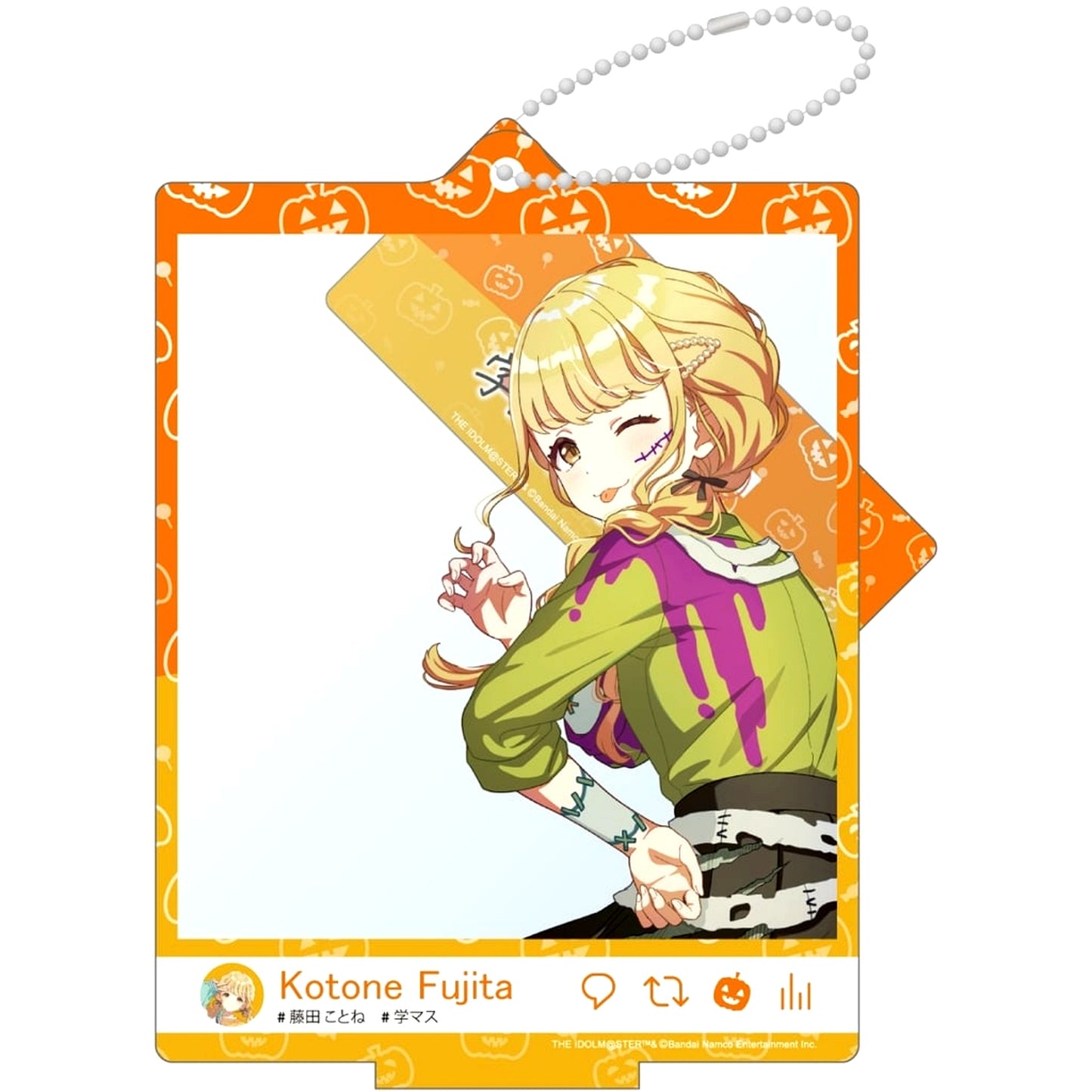 Kotone Fujita Gakuen Idolmaster Sekaiichi Kawaii Watashi 24 Halloween Selfie Style Acrylic Stand [USED]