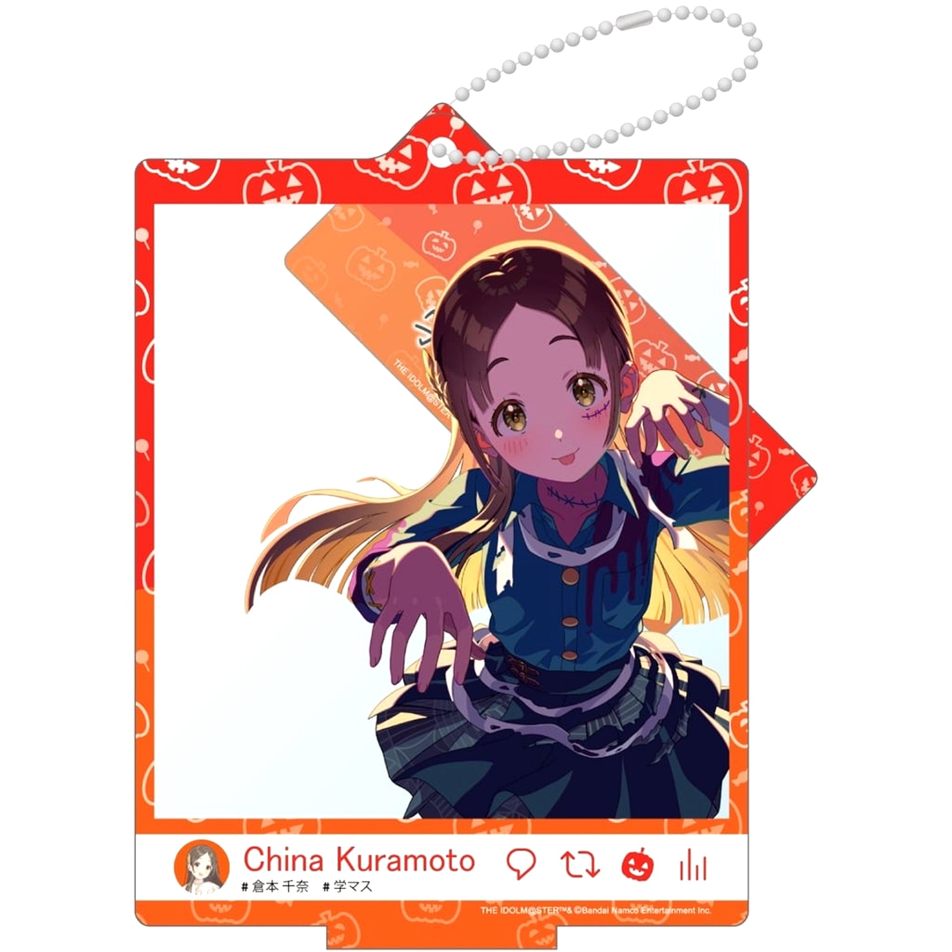 China Kuramoto Gakuen Idolmaster Kasou Kyousoukyoku Selfie Style Acrylic Stand [USED]