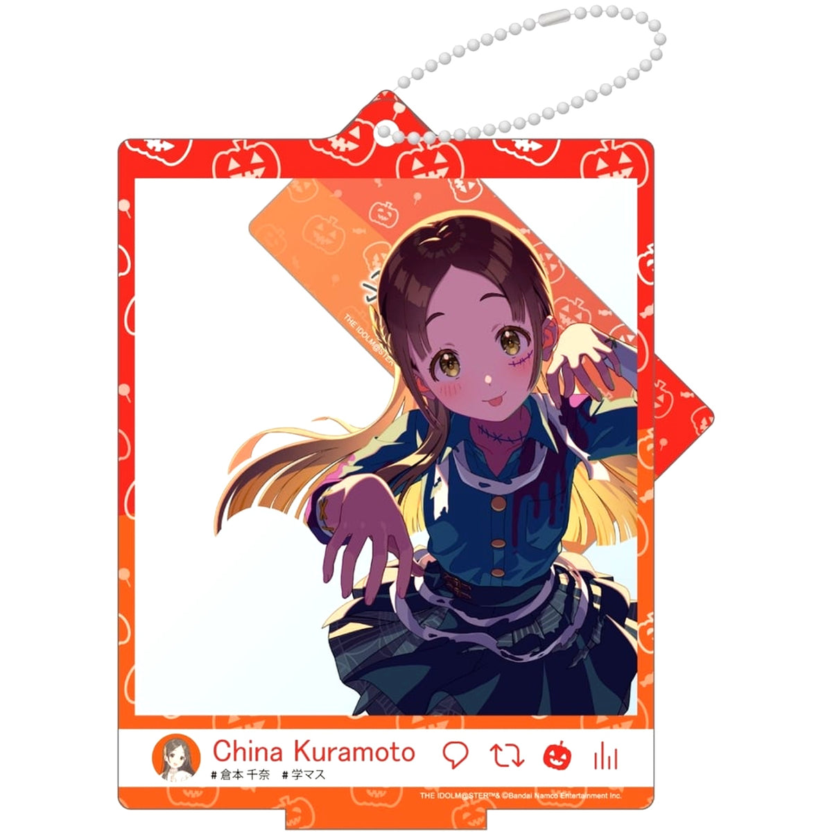 China Kuramoto Gakuen Idolmaster Kasou Kyousoukyoku Selfie Style Acrylic Stand [USED]