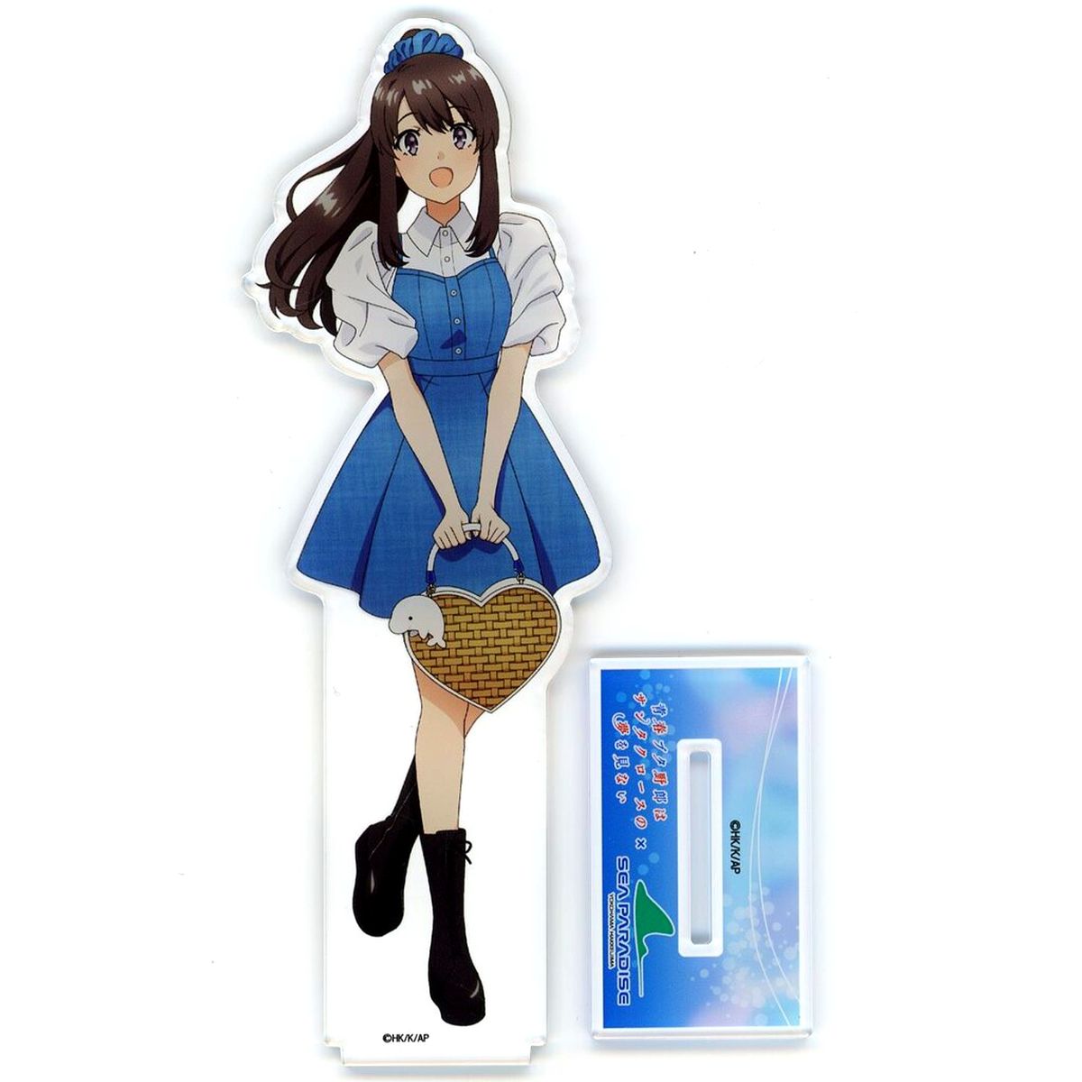 Miori Mito Big Acrylic Stand Rascal Does Not Dream of Santa Claus x Yokohama Hakkeijima Sea Paradise [USED]