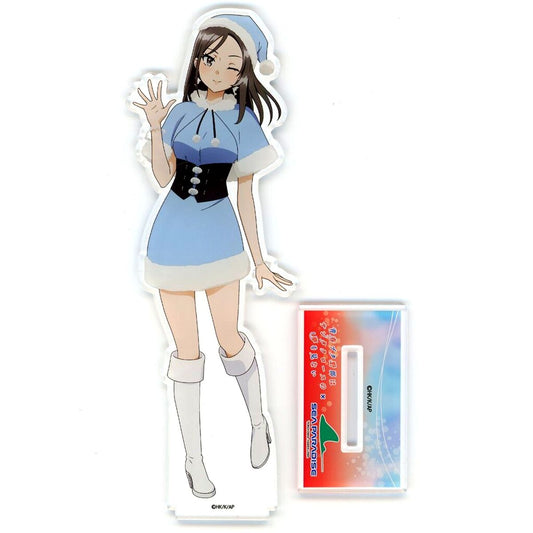 Miniskirt Santa Big Acrylic Stand Rascal Does Not Dream of Santa Claus x Yokohama Hakkeijima Sea Paradise [USED]