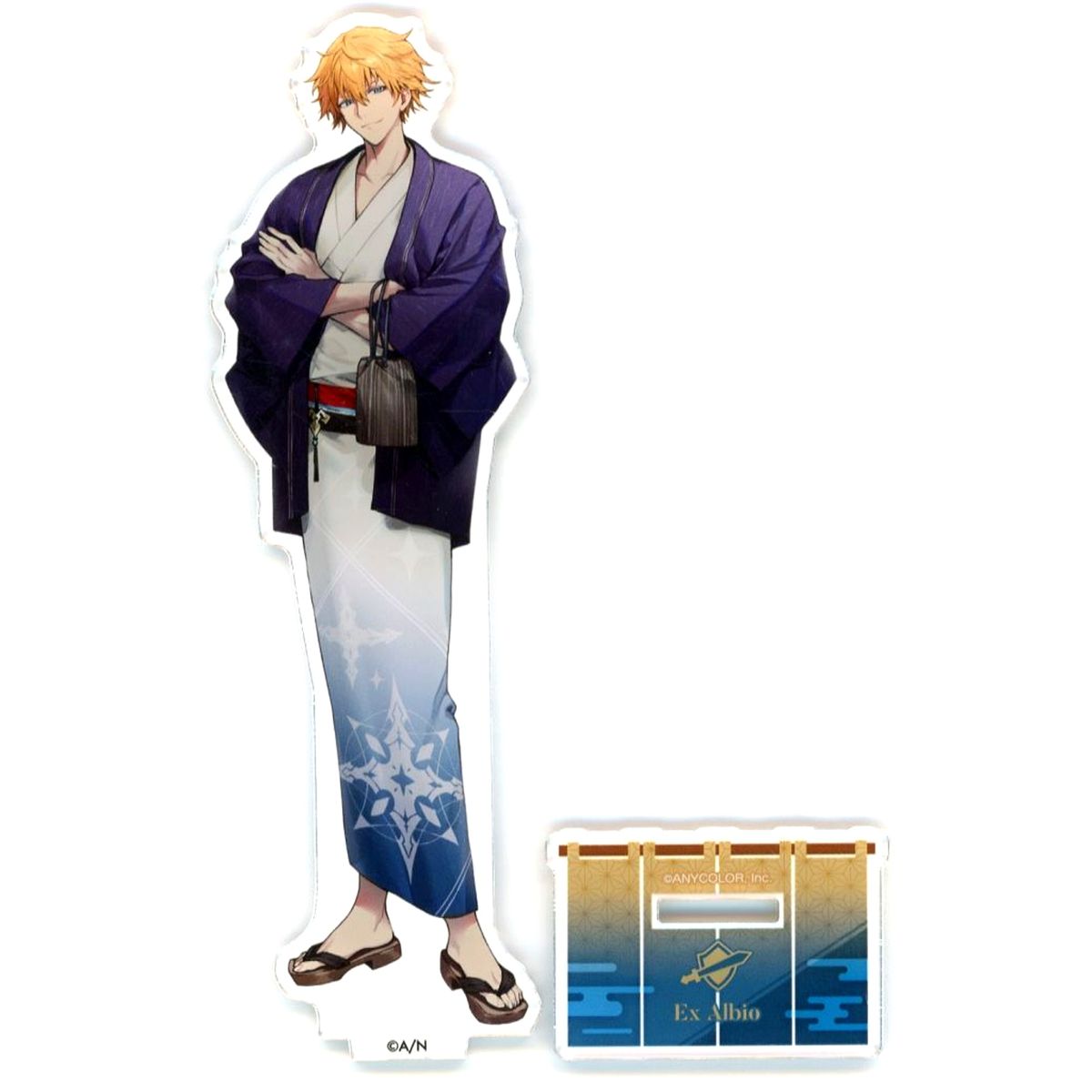 Ex Albio Full-Size Acrylic Stand Virtual YouTuber Nijisanji x Gokurakuyu RAKU SPA Wave 3 [USED]