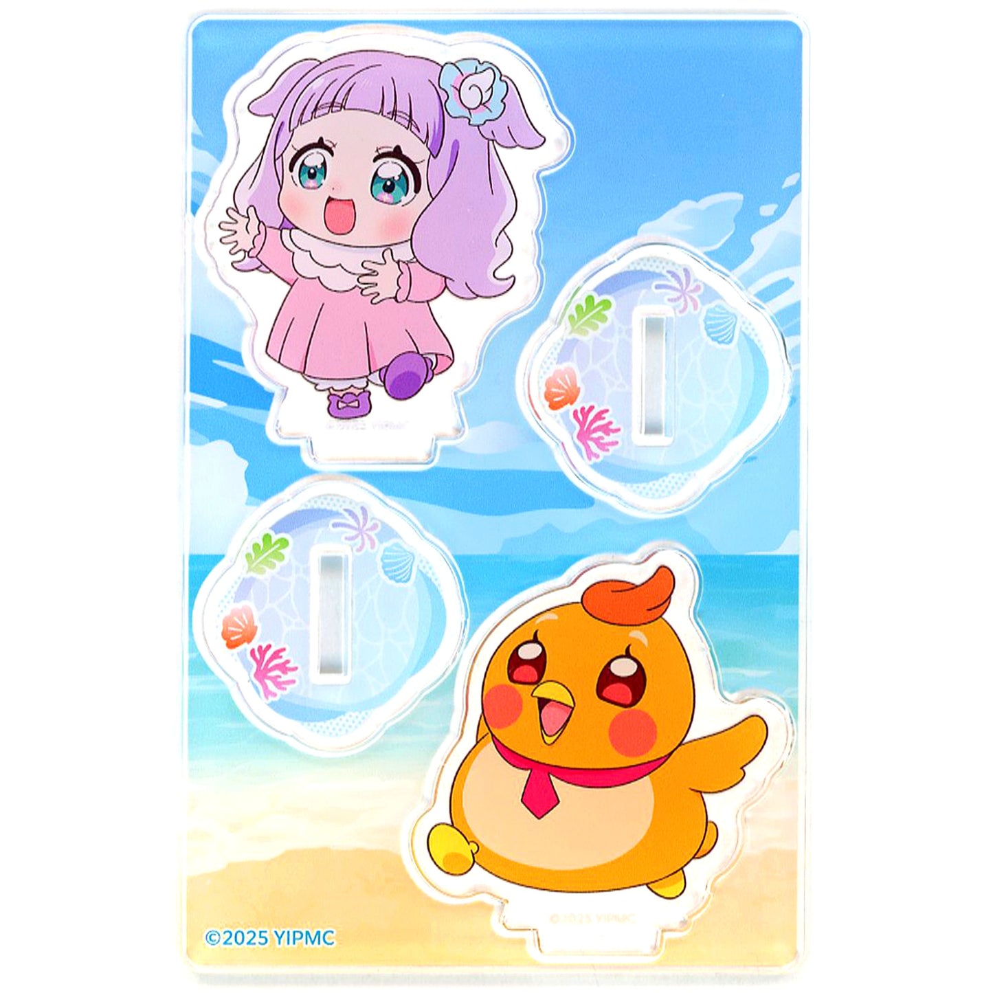 Princess Ellee & Tsubasa Mini Acrylic Stand Vol. 3 Movie Kimi to Idol Precure Omatase! Kimi ni Todokeru Kirakki Live! [USED]