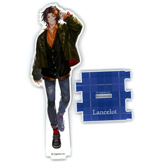 Lancelot Acrylic Stand Granblue Fantasy Leaf Peeping Pop Up Store [USED]