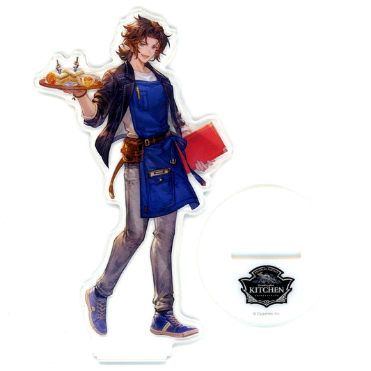 Lancelot Character Acrylic Stand Granblue Fantasy x Pasela Resorts Grandcypher Kitchen [USED]