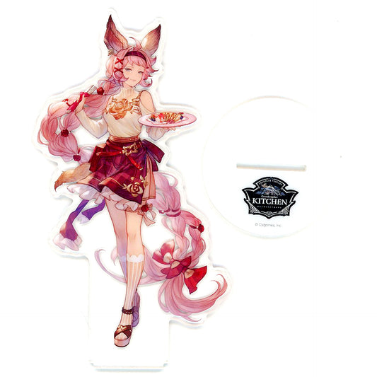 Tien Character Acrylic Stand Granblue Fantasy x Pasela Resorts Grandcypher Kitchen [USED]